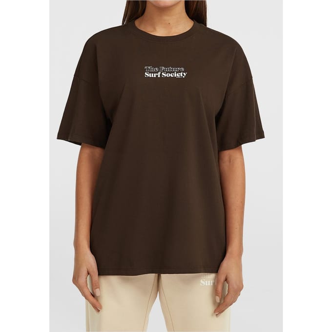 O'Neill The Future Surf Society T-shirt Coffee Bean Größe: XL | Hemden Outlet | Damen | Braun