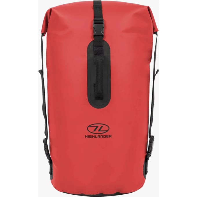Highlander waterdichte rugzak Drybag Troon 45 liter duffle bag - Rood