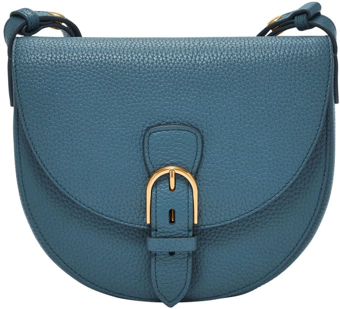 FOSSIL Schoudertas Everleigh Flap Shoulder Bag Drizzle Blauw