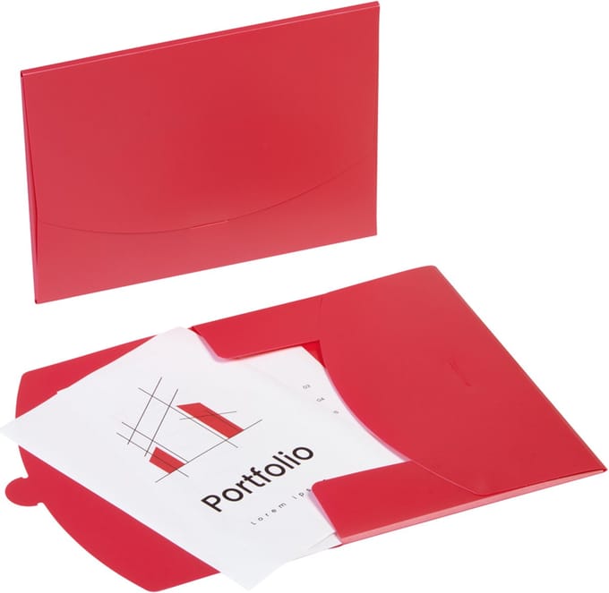 PAGNA Documentenmap 'Wallet', A4, PP, rood