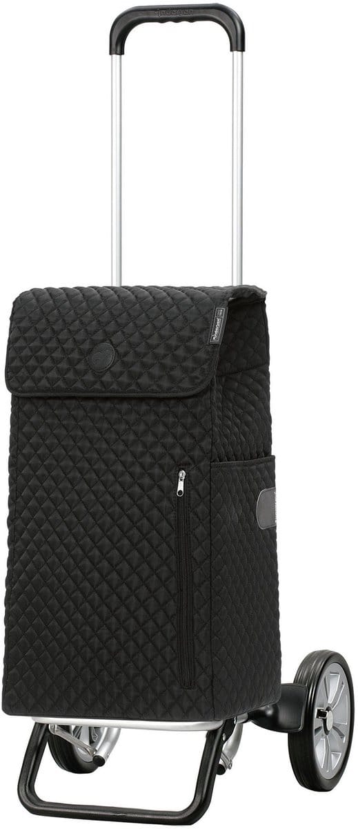 Andersen Shopper Alu Star Shopper Lissa Winkelwagen 58 cm - 45 L - schwarz