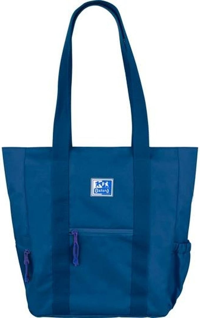 Handtas Oxford B-Trendy Marineblauw