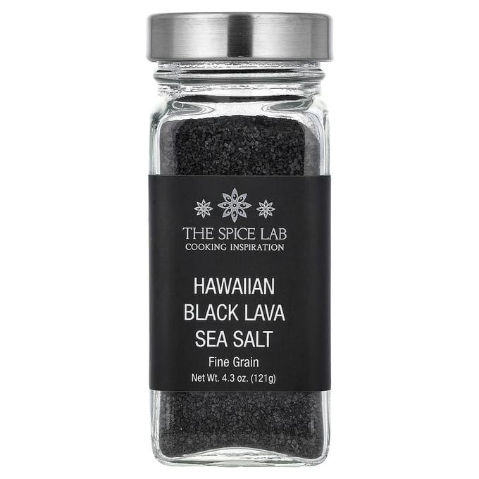 Hawaïisch Zwart Lavazout, Fijne Korrel, 4,3 oz (121 gr)