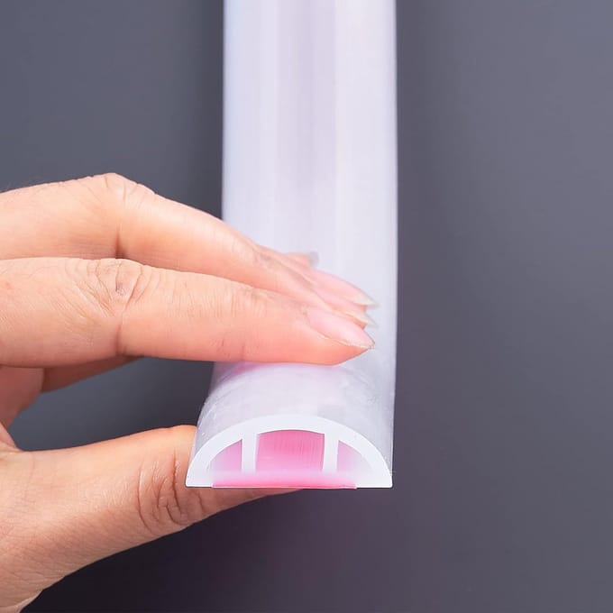 Zelfklevende Douchestrip Waterkering - Flexibele Afdichting voor Badkamer en Keuken