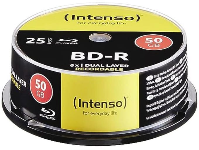 Blu-Ray 50 GB Schijfjes - 25 Stuks