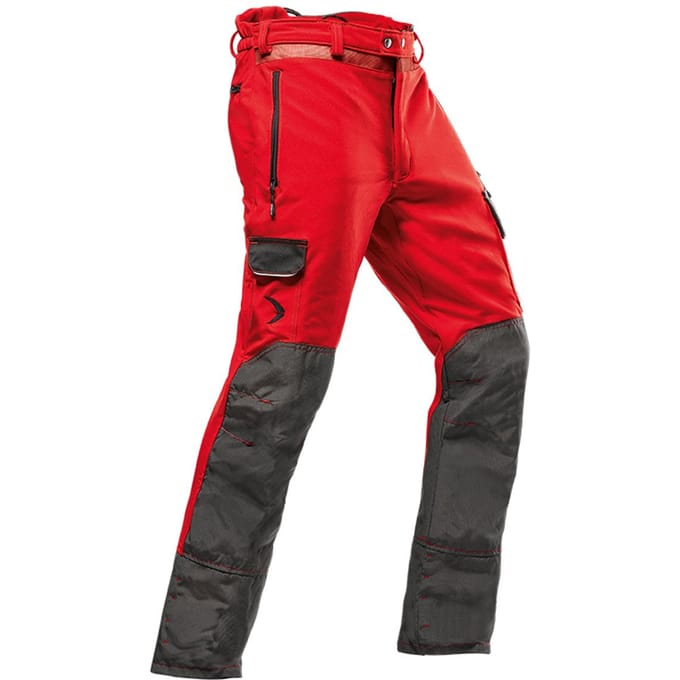 Pfanner arborist zaagbroek rood s