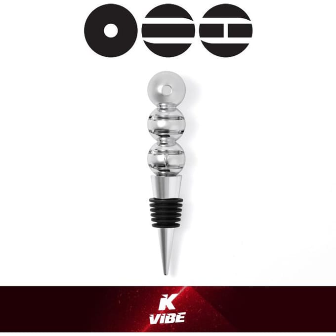 Officiële BTS 'ARIRANG' Premium Wijnstopper – Elegant Koreaans Erfgoed Ontwerp K-pop Merchandise white