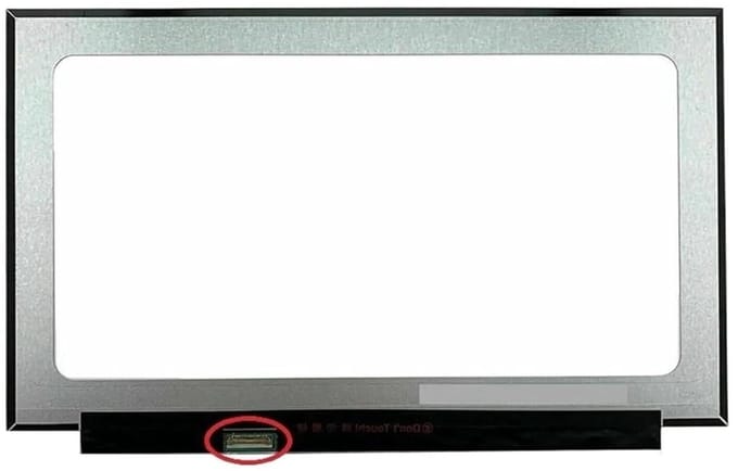 LED Scherm - FHD Display - Beeldscherm Vervanging - IPS Technologie - 14 inch - Zwart