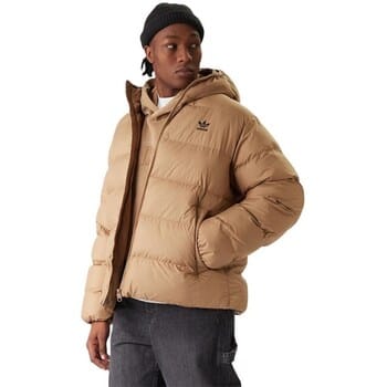 Regular fit gewatteerd jack met logostitching, model 'Commercial'