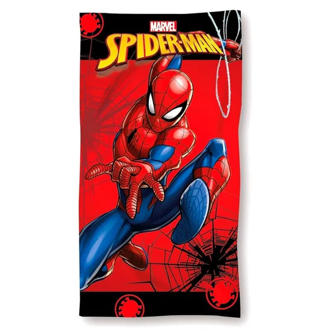 Katoenen strandlaken Educa Borras Marvel Spiderman