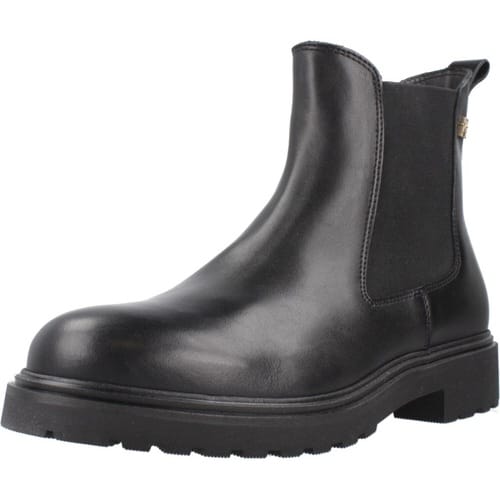 Enkellaarzen Tommy Hilfiger Th Leather Cleated Chels