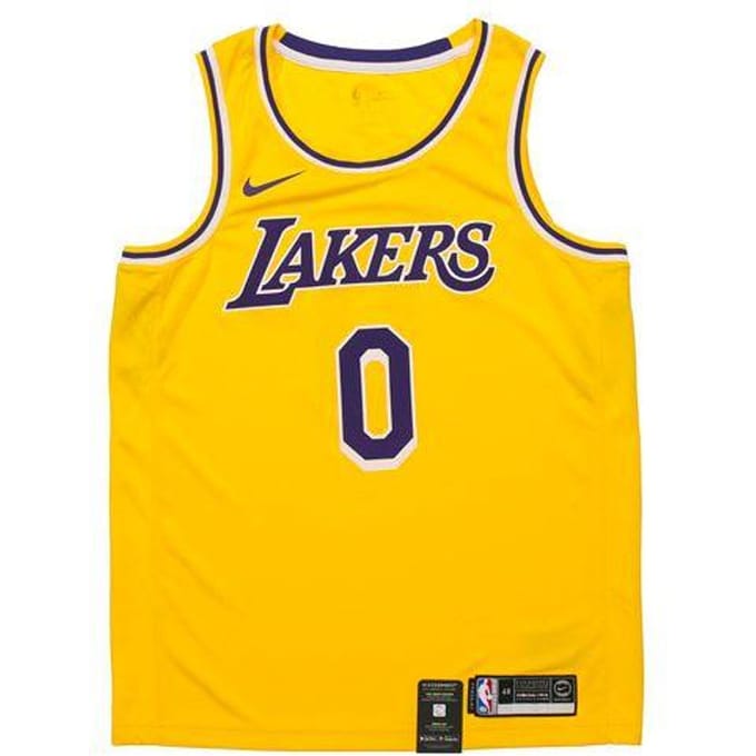 Nike Basketbalshirt Heren Geel AA7099-735 XXL