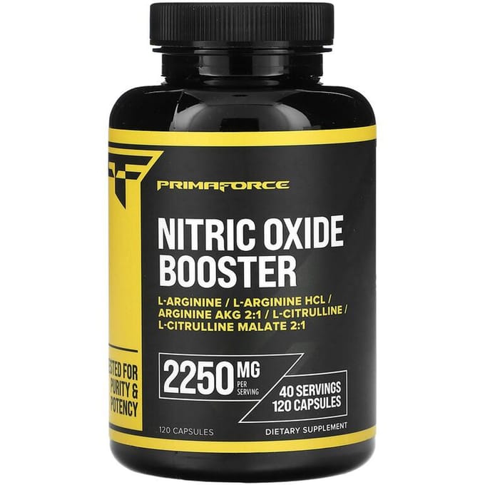 Stikstofmonoxide Booster, 120 Capsules