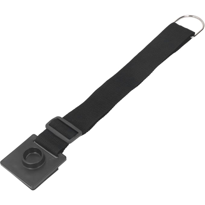 Cello Antislipapparaat Verstelbare Draagbare Cello Riemhouder met D-ring Stopper Dikke Spons black