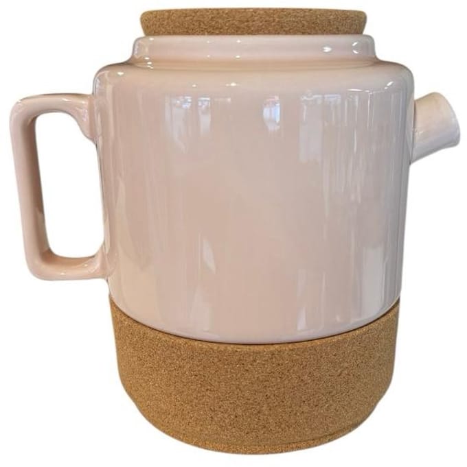Alma Gémea / Theepot van Keramiek en kurk | Roze | Op = Op