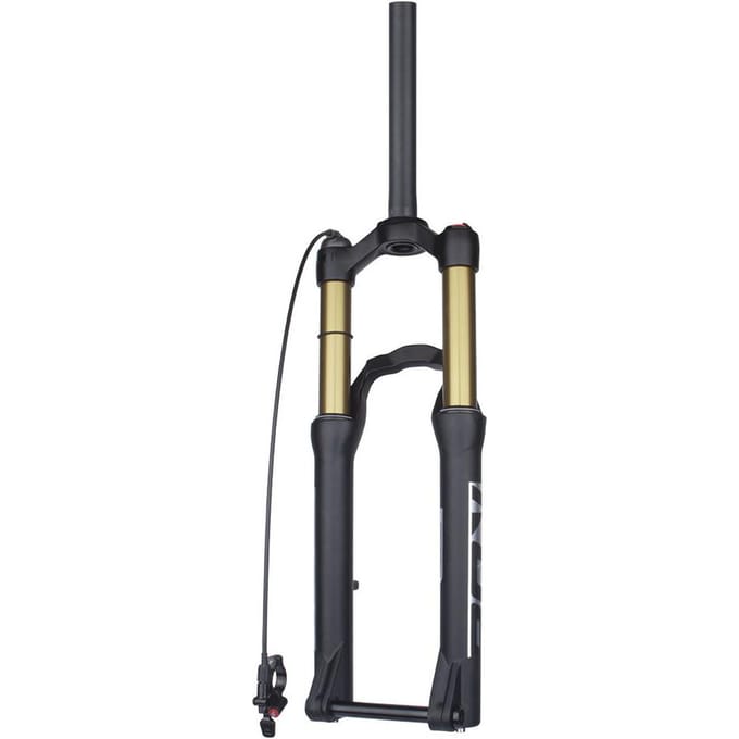 Fietsvorken High-Performance Fiets Vering Vorken - Aluminiumlegering Snelspanner/Steekas 24 In Wire Control Barrel Axle