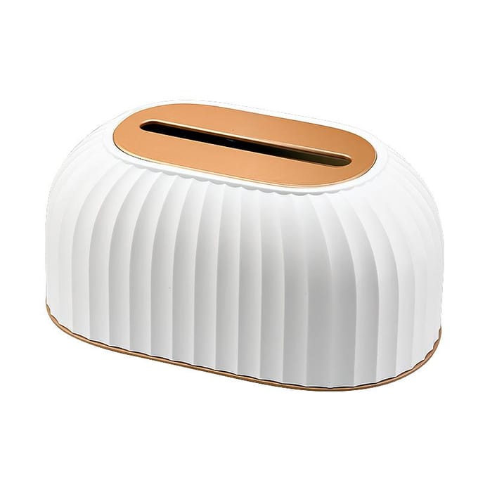 Distributeur de mouchoirs élégant de Style nordique, avec rangement télécommandé, pour salon, salle à manger blanc