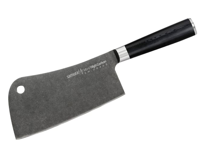 Samura Mo-V Stonewash Cleaver