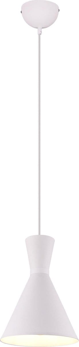 REALITY ENZO - Hanglamp - Wit mat - excl. 1x E27 28W