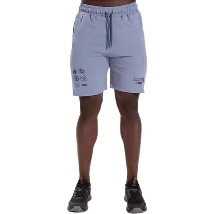 Gorilla Wear Lopez Shorts - Stonewash Blauw - S
