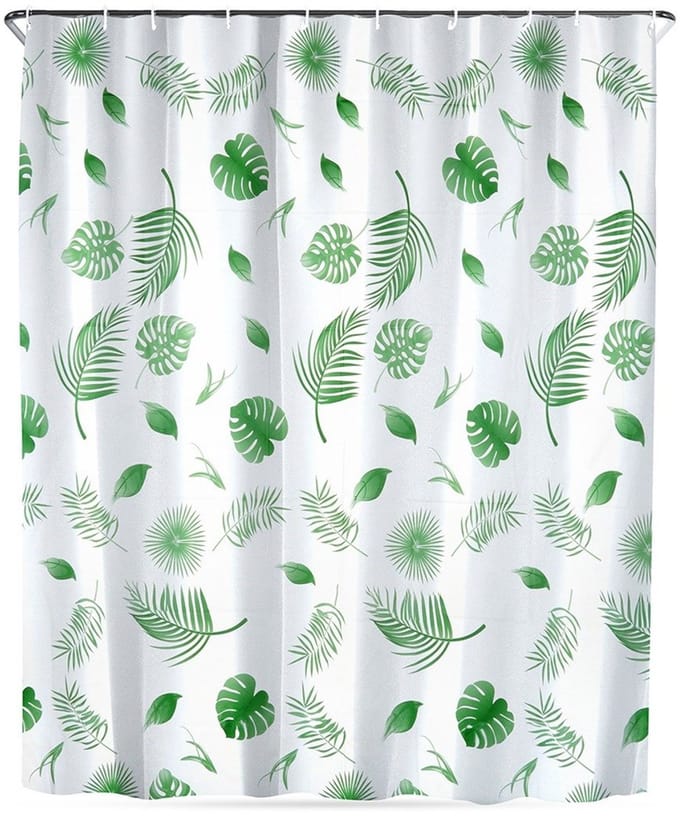 Vilde - Douchegordijn - Waterdicht - 180x180 cm - Inclusief Haken