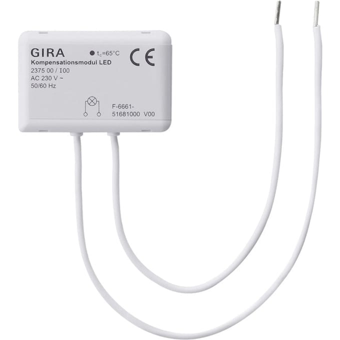 Gira Accessoires Eelektra Toevoerbehuizing Voor Verlichtingsarmatuur - 237500 - E3BQF