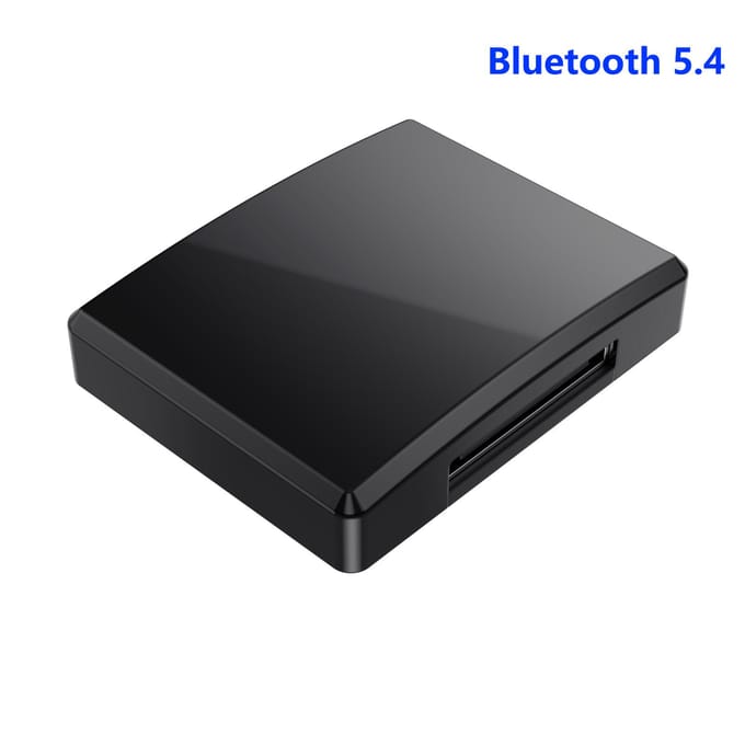 30-pins Bluetooth 5.4 Audio-ontvanger A2DP Muziek Mini Draadloze Adapter voor iPhone iPod 30-pins Jack Analoge Luidspreker