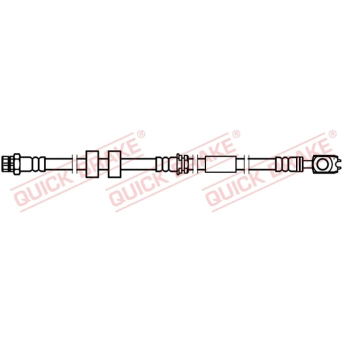 Remleiding QUICK BRAKE 50.752X