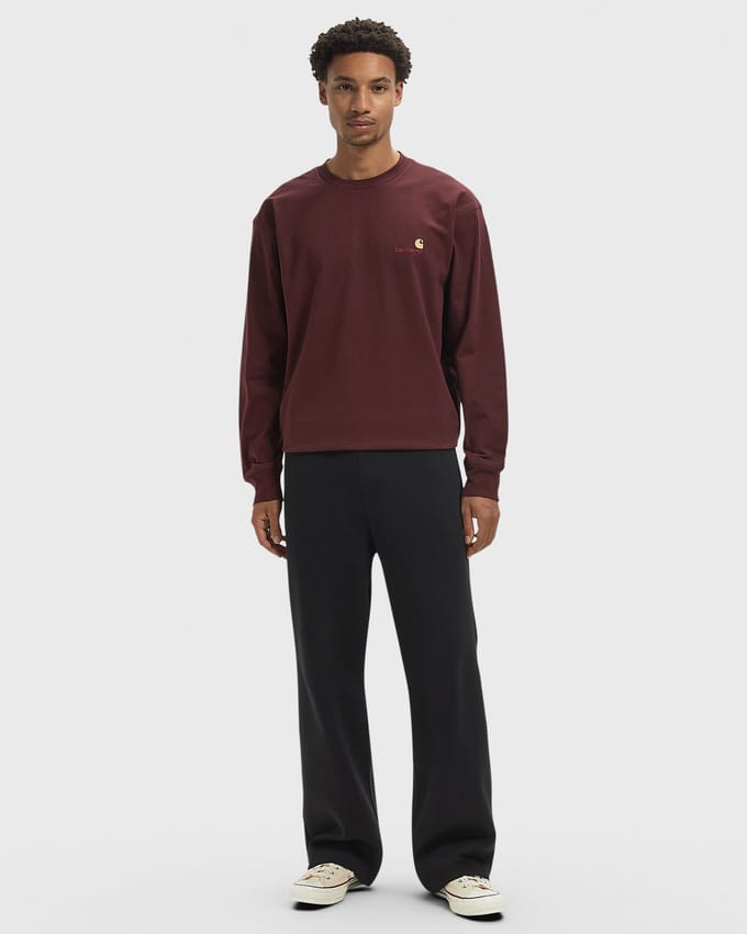 L/S American Script Tee
