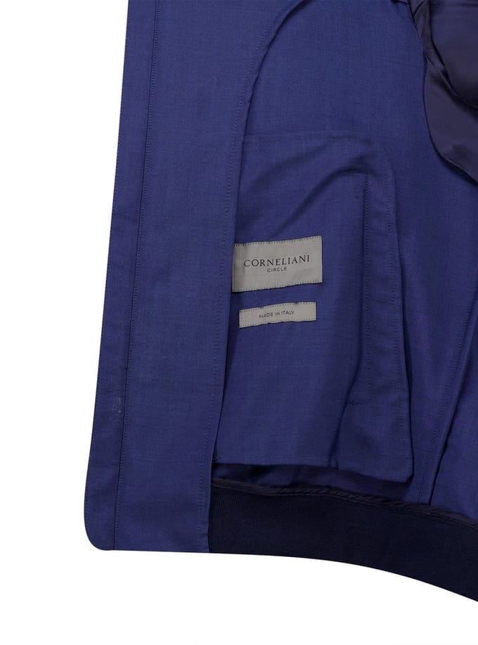 Corneliani zomerjas donkerblauw