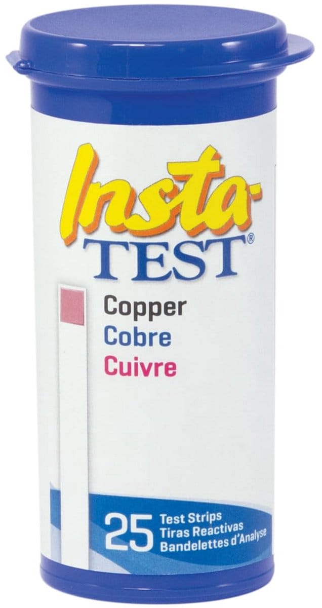 Teststrips Koper Meten Zwembad en Hottub - 25 Stuks