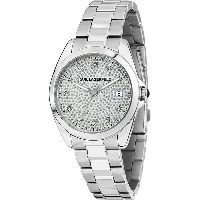 Karl Lagerfeld Round Essentials R0553101509 vrouwen horloge