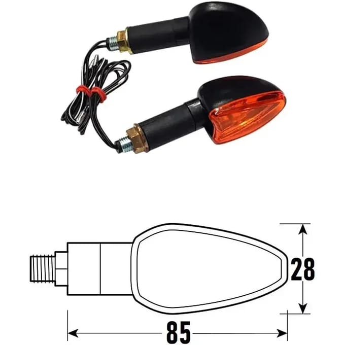 LED knipperlichten motor BCR Arrow