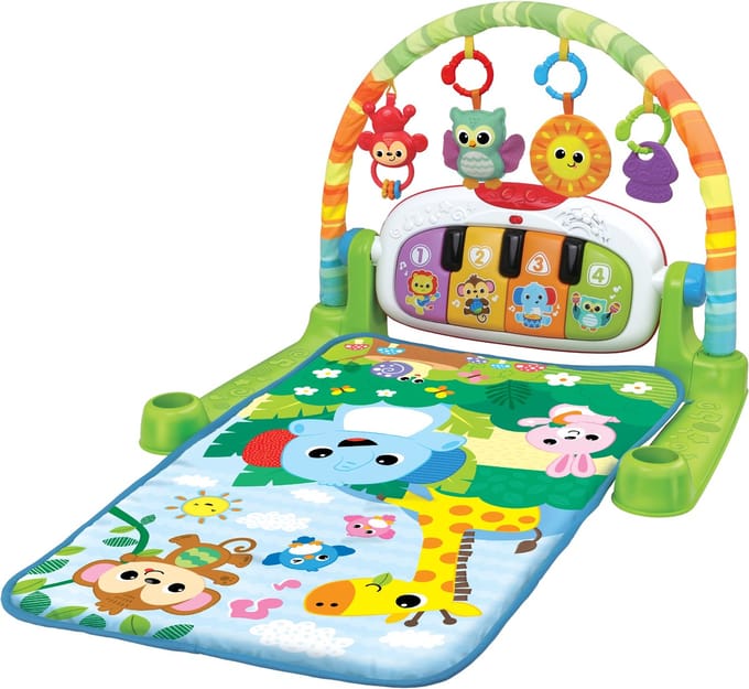 WINFUN Jungle Pals Kick 'N Play Muzikale Gym