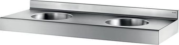 DUPLO RP collectieve wastafel wandmodel 1200 mm