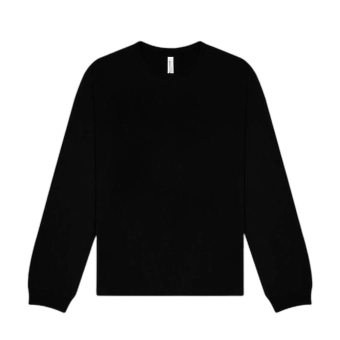 T-shirt met lange mouwen Bella + Canvas Heavy
