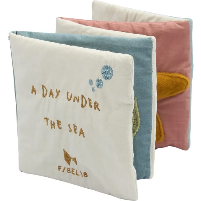 Katoenen kinderboek Fabelab Sea