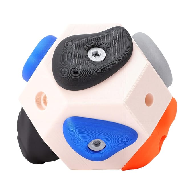 Handgemaakte Klimblokken Speelgoed Vingerversterker Grip Trainer voor Rotsklimmers Bouldering Trainingsgereedschap black