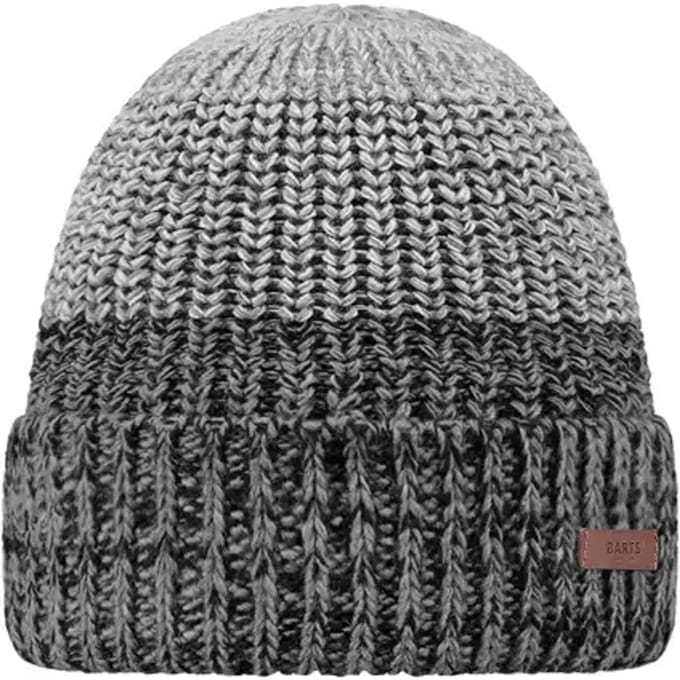 Beanie met labeldetail