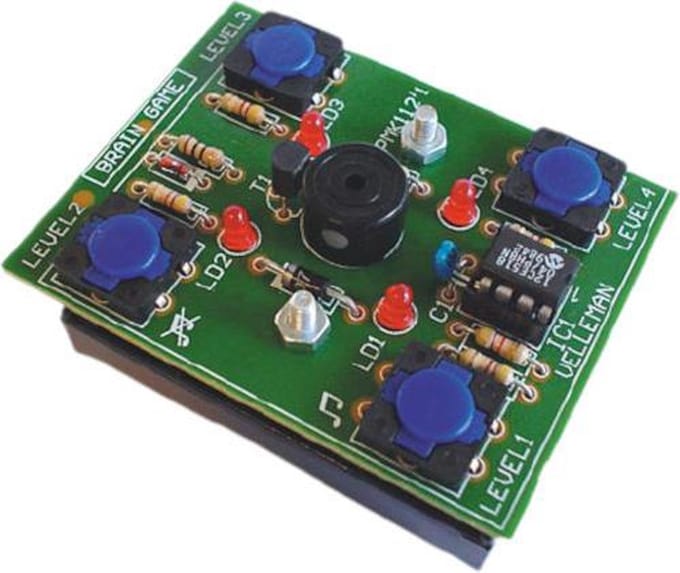 Whadda Soldeerkit, elektronisch geheugenspel