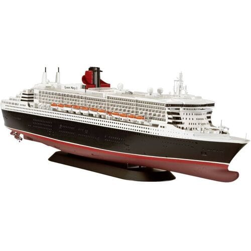 Revell Modelbouwpakket Schepen - 05231 Ocean Liner Queen Mary 2 Ship Plastic - 1:700 - Modelbouw