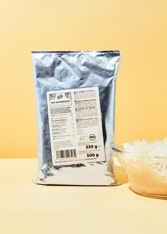 Bio zuurkool 500 g