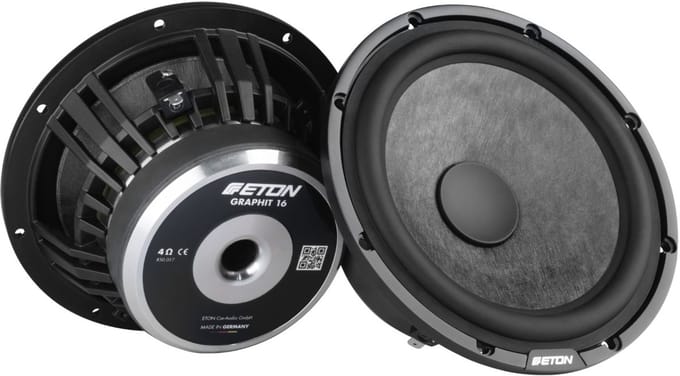 Eton GRAPHIT 16 – High-End 16,5 cm midrange speakers