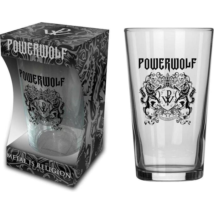 Powerwolf Bierglas - Metal Is Religion - voor Geen - transparant