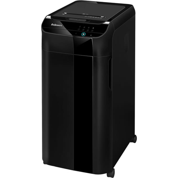 Papiervernietiger Fellowes Automax 450C snippers 4x38mm zwart