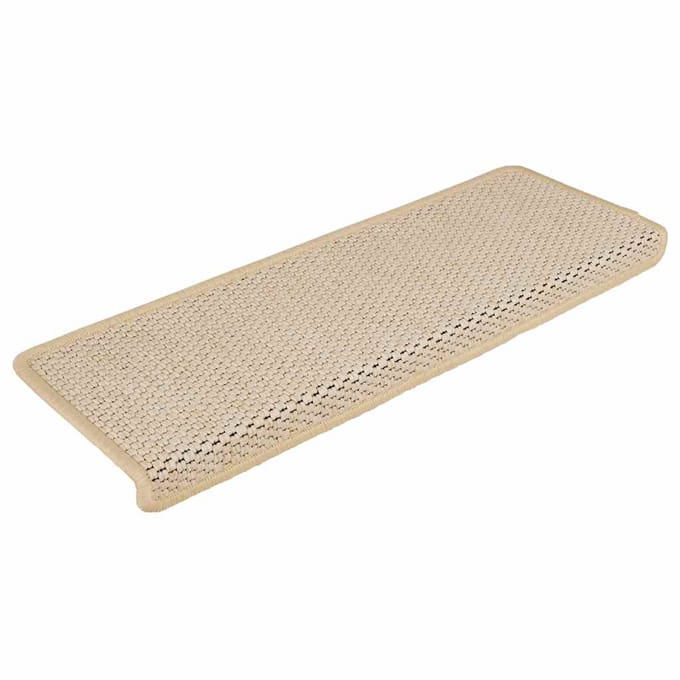 vidaXL - Trapmatten - zelfklevend - 30 - st - sisal-look - 65x21x4 - cm - Berber