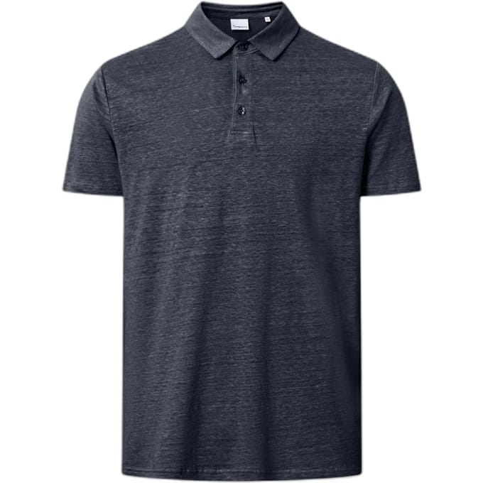 Knowledge Cotton Polo - Slim Fit - Blauw - XXL