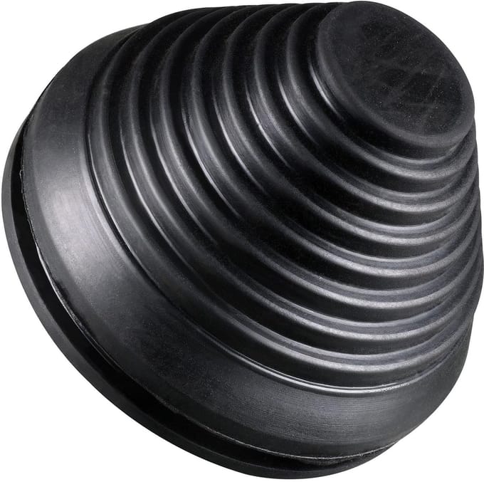 Dailygoods - Conische Rubber Doorvoertules 70mm voor Draad Bescherming