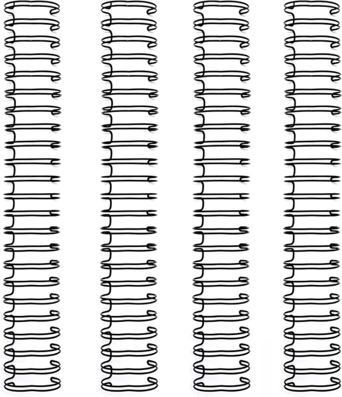 We R Makers Binding wires 1,6cm Zwart - 4 stuks