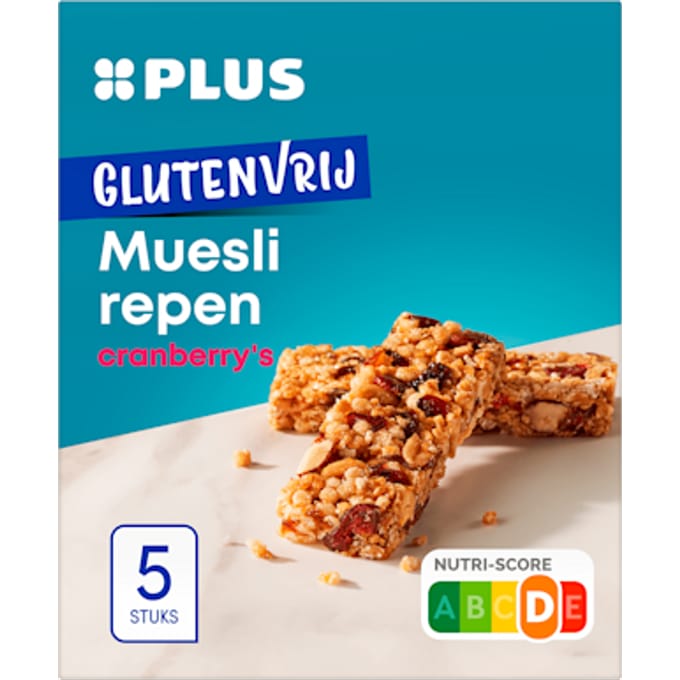 Glutenvrije Mueslirepen berry mix
